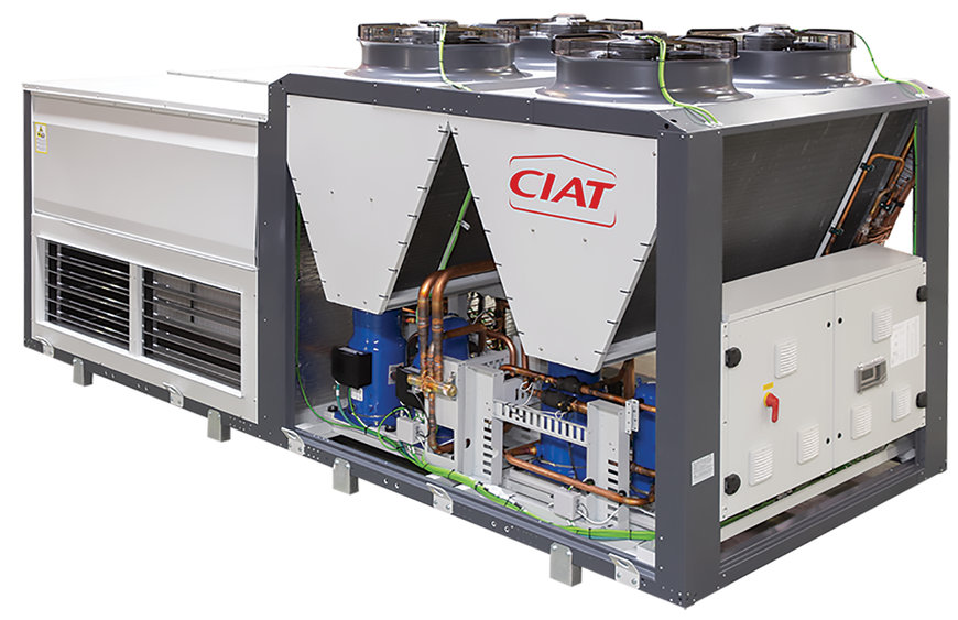 CIAT helpt klanten bij het decarboniseren met nieuwe Vectios modellen Rooftops met R-454B 